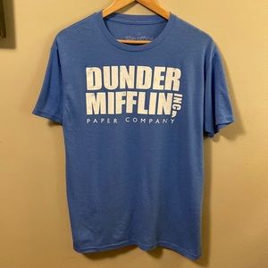 The OFFICE - Dunder Mifflin paper company shirt - size LARGE - official merch